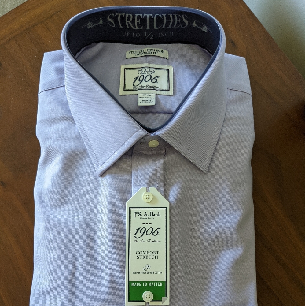 Jos A Bank 1905 Tailored Fit Stretch 17-36